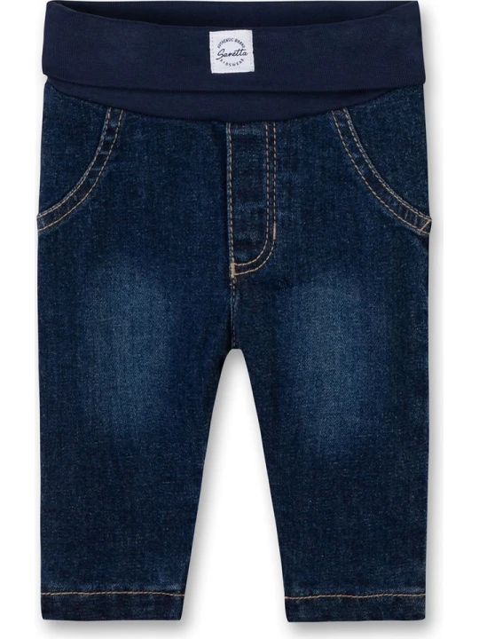 Zdjęcie produktu Sanetta Kidswear Dżinsy w kolorze granatowym rozmiar: 62