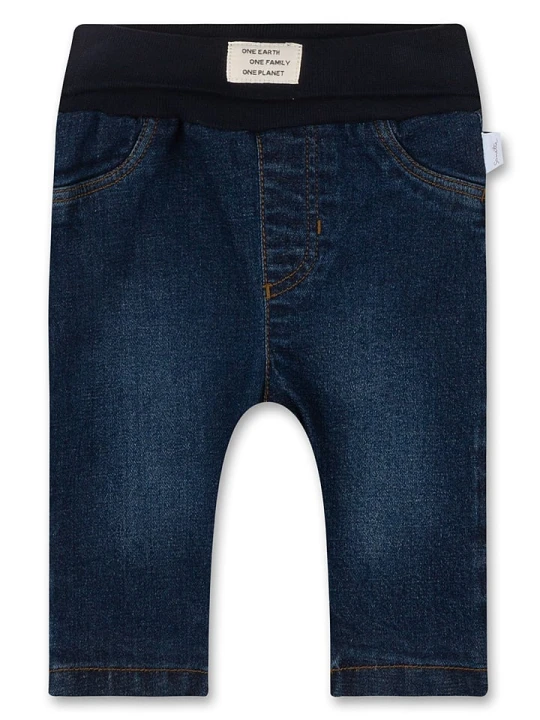 Zdjęcie produktu Sanetta Kidswear Dżinsy w kolorze granatowym rozmiar: 74