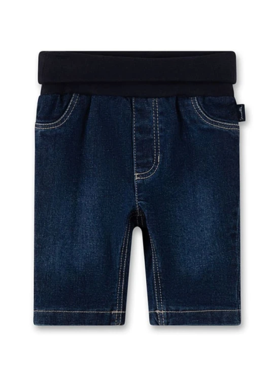 Zdjęcie produktu Sanetta Kidswear Dżinsy w kolorze granatowym rozmiar: 80