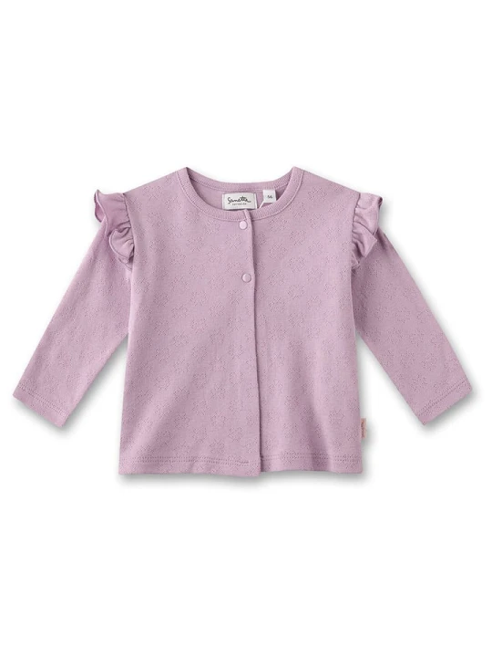 Zdjęcie produktu Sanetta Kidswear Kardigan w kolorze fioletowym rozmiar: 74