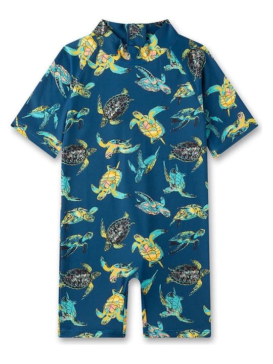 Zdjęcie produktu Sanetta Kidswear Kombinezon kąpielowy w kolorze niebieskim rozmiar: 98