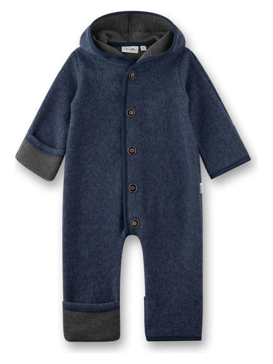 Zdjęcie produktu Sanetta Kidswear Kombinezon polarowy w kolorze granatowym rozmiar: 74