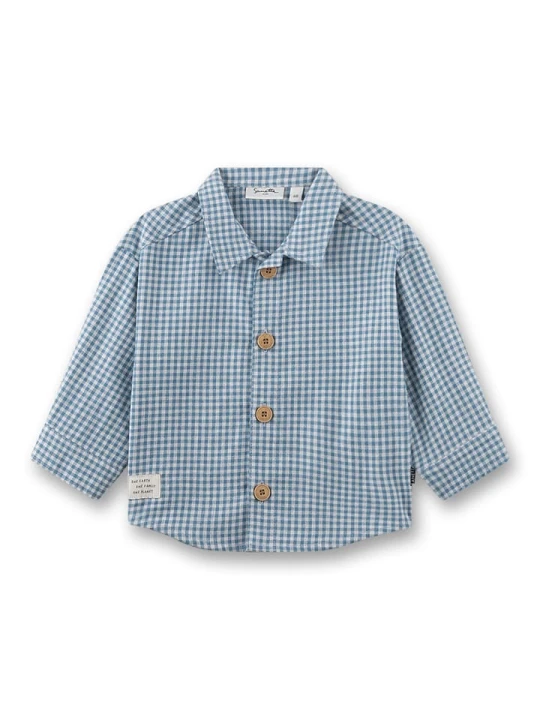 Zdjęcie produktu Sanetta Kidswear Koszula w kolorze błękitno-białym rozmiar: 110