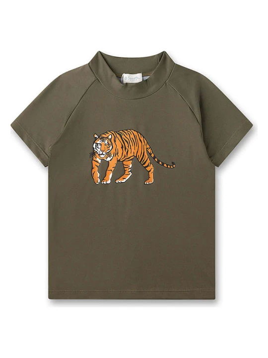 Zdjęcie produktu Sanetta Kidswear Koszulka kąpielowa w kolorze khaki rozmiar: 104