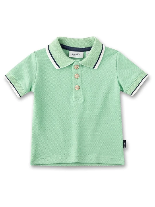 Zdjęcie produktu Sanetta Kidswear Koszulka polo w kolorze zielonym rozmiar: 80