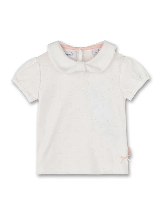 Zdjęcie produktu Sanetta Kidswear Koszulka w kolorze białym rozmiar: 68