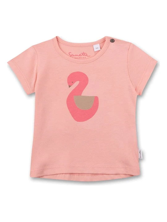 Zdjęcie produktu Sanetta Kidswear Koszulka w kolorze jasnoróżowym rozmiar: 74
