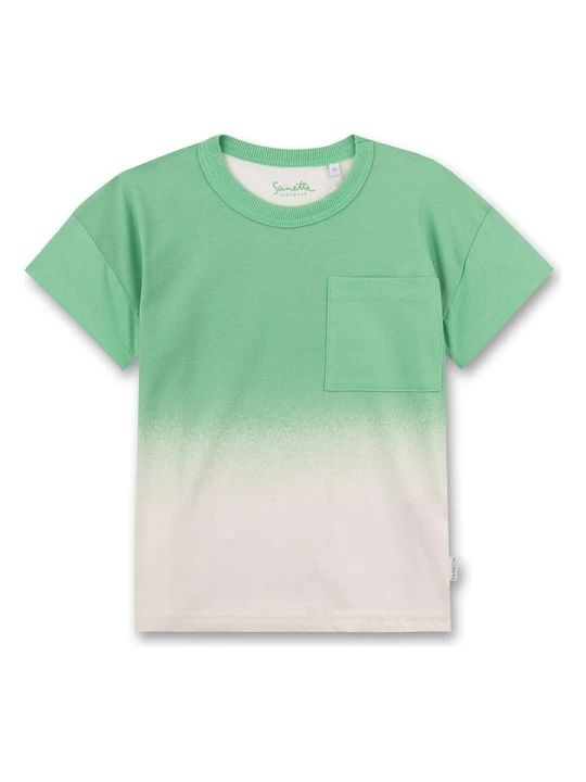 Zdjęcie produktu Sanetta Kidswear Koszulka w kolorze kremowo-zielonym rozmiar: 92