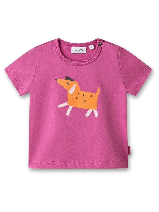 Zdjęcie produktu Sanetta Kidswear Koszulka w kolorze różowym rozmiar: 68