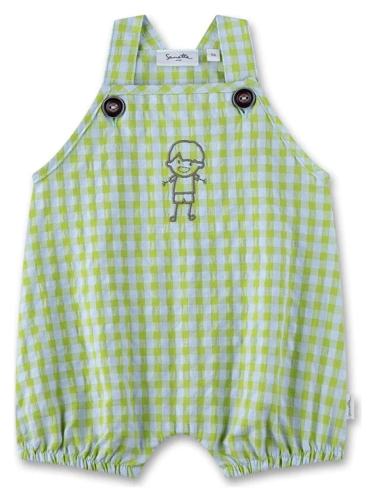 Zdjęcie produktu Sanetta Kidswear Ogrodniczki w kolorze zielono-błękitnym rozmiar: 56