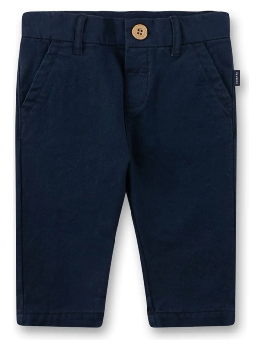 Zdjęcie produktu Sanetta Kidswear Spodnie chino w kolorze granatowym rozmiar: 92