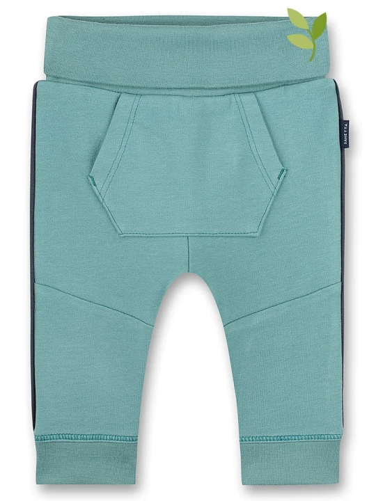 Zdjęcie produktu Sanetta Kidswear Spodnie dresowe w kolorze turkusowym rozmiar: 68