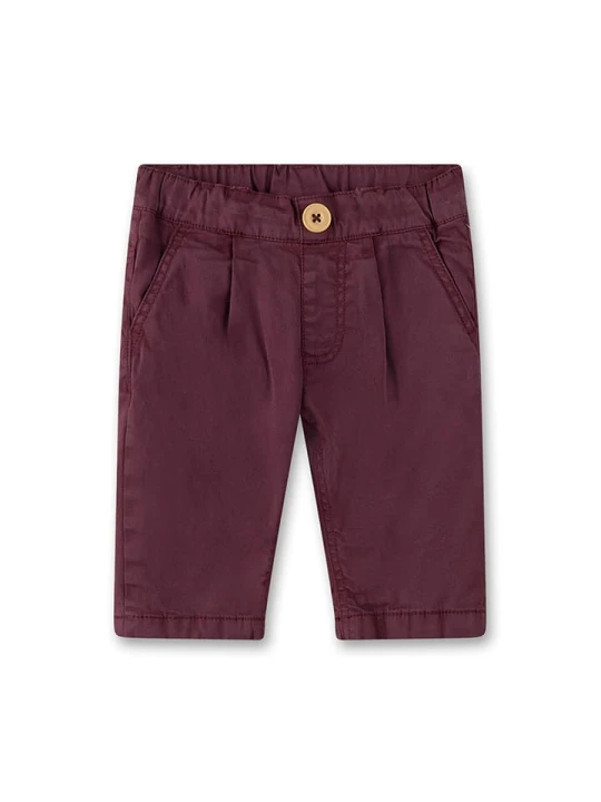 Zdjęcie produktu Sanetta Kidswear Spodnie w kolorze ciemnoczerwonym rozmiar: 122