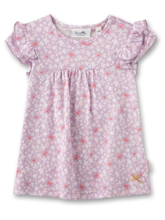 Zdjęcie produktu Sanetta Kidswear Sukienka w kolorze fioletowym rozmiar: 86