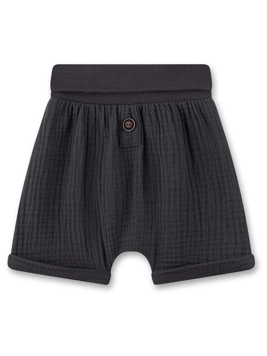 Zdjęcie produktu Sanetta Kidswear Szorty w kolorze czarnym rozmiar: 86