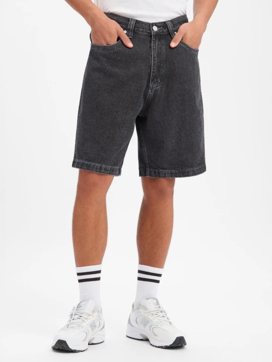 Zdjęcie produktu Santa Cruz szorty dżinsowe - Stamped Big Shorts Mężczyźni Bawełna szary
