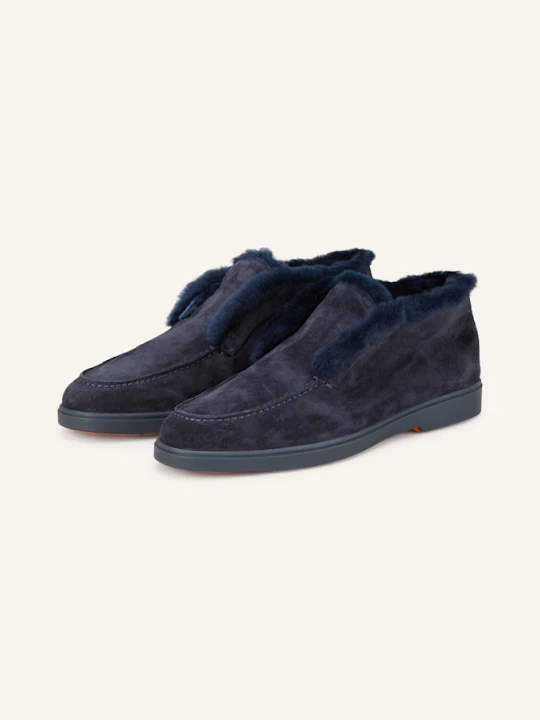 Zdjęcie produktu Santoni Botki Fortune blau GRANATOWY
