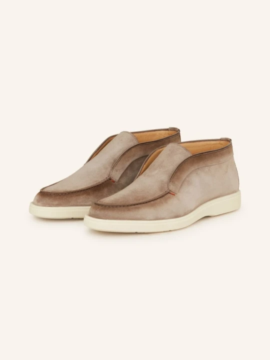 Zdjęcie produktu Santoni Botki Zamszowe braun BRĄZOWY