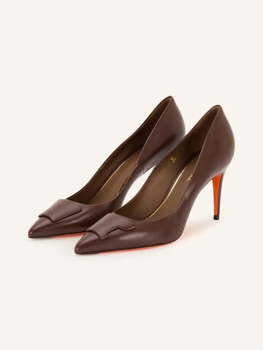 Zdjęcie produktu Santoni Czółenka Sib braun BRĄZOWY
