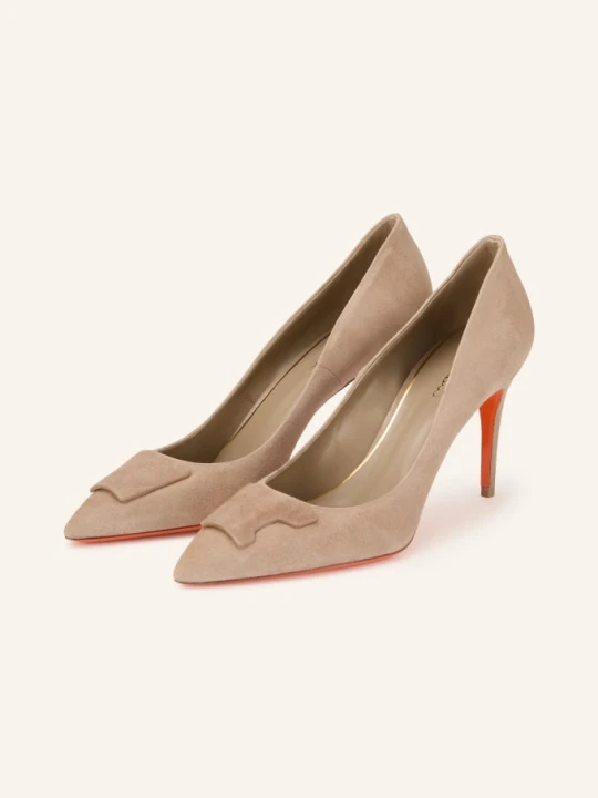 Zdjęcie produktu Santoni Czółenka Sibil beige