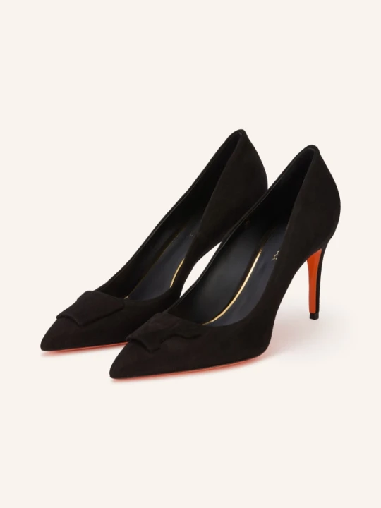 Zdjęcie produktu Santoni Czółenka Sibil schwarz CZARNY