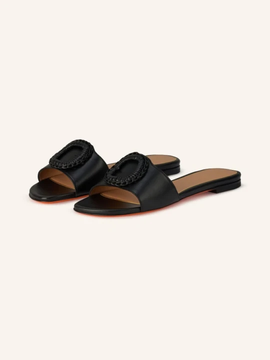 Zdjęcie produktu Santoni Klapki Corolle schwarz CZARNY