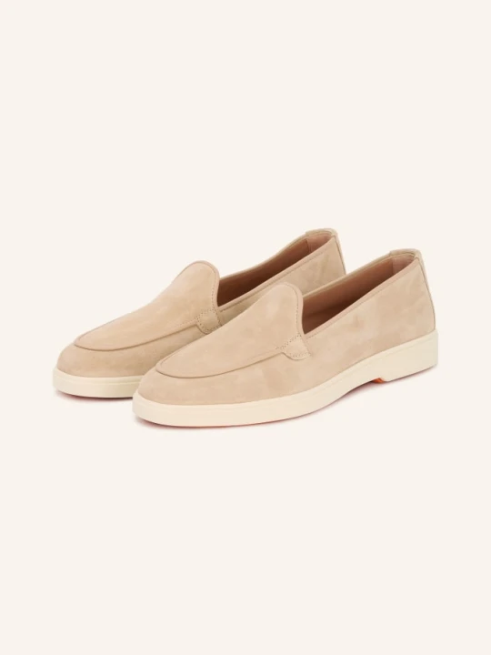 Zdjęcie produktu Santoni Mokasyny Debora beige