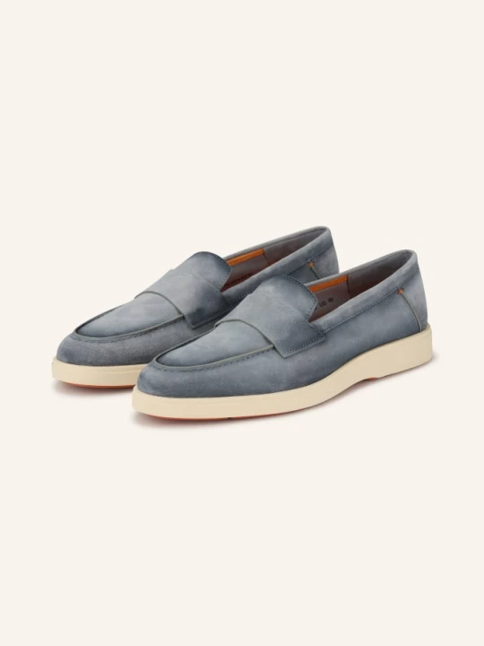 Zdjęcie produktu Santoni Loafersy Revolve grau szary
