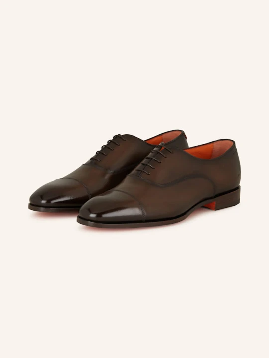 Zdjęcie produktu Santoni Obuwie Sznurowane Archie braun CIEMNOBRĄZOWY