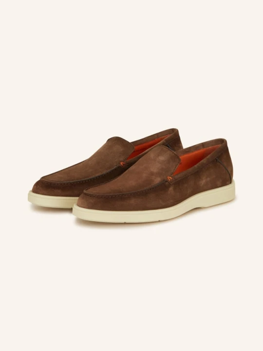 Zdjęcie produktu Santoni Pantofle Botanist braun BRĄZOWY