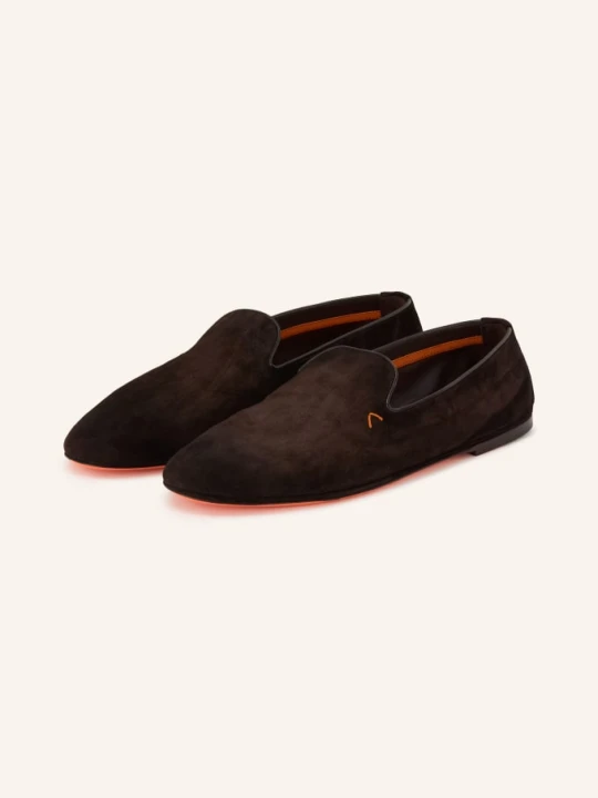 Zdjęcie produktu Santoni Pantofle Charmin braun CIEMNOBRĄZOWY