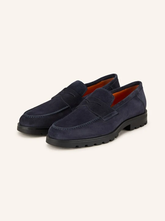 Zdjęcie produktu Santoni Penny Loafers blau GRANATOWY