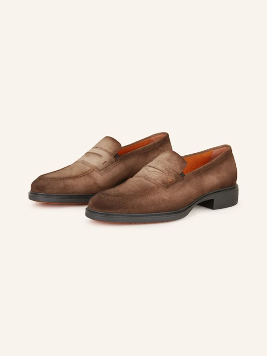 Zdjęcie produktu Santoni Penny Loafers braun BRĄZOWY