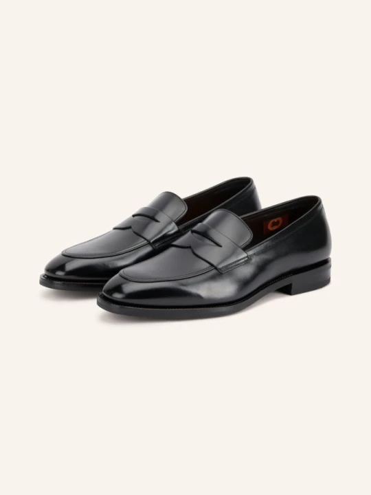 Zdjęcie produktu Santoni Penny Loafers Gregor schwarz CZARNY