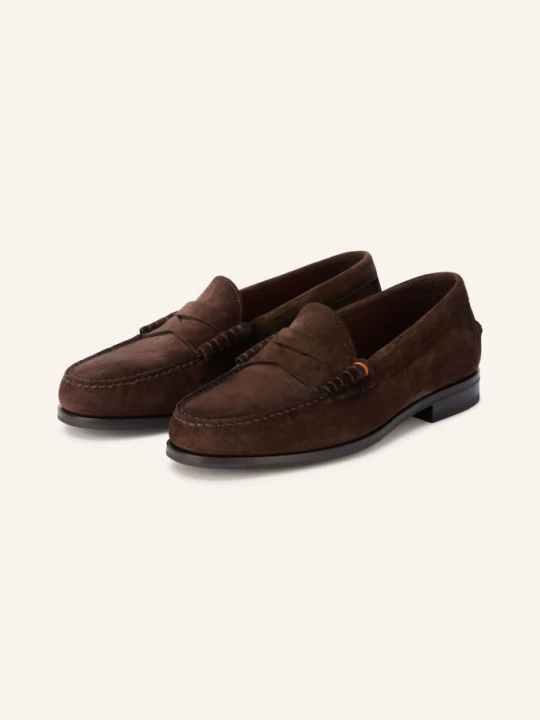 Zdjęcie produktu Santoni Penny Loafers Quentin braun CIEMNOBRĄZOWY