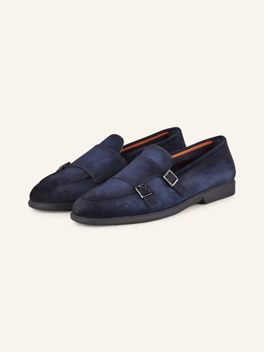 Zdjęcie produktu Santoni Podwójne Monki blau GRANATOWY