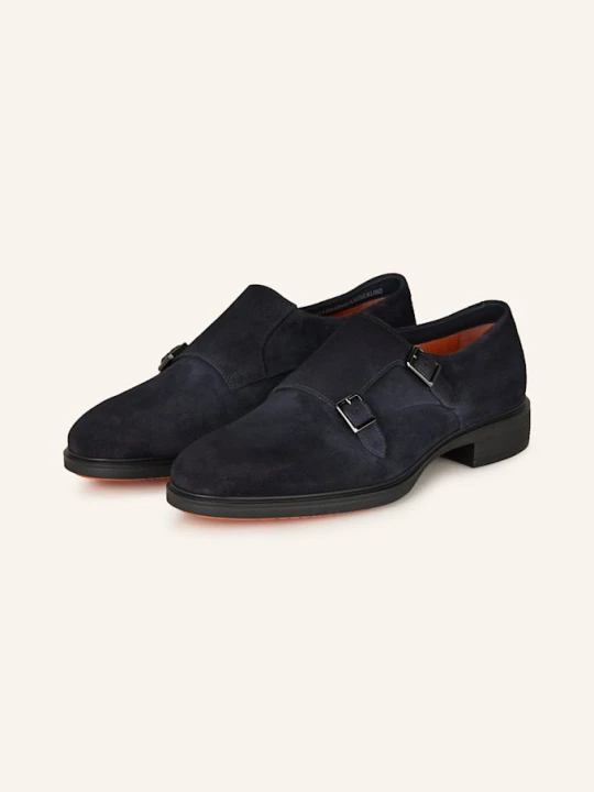 Zdjęcie produktu Santoni Podwójne Monki Easy blau GRANATOWY
