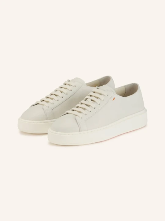 Zdjęcie produktu Santoni Sneaker Clean weiss JASNOCZARY