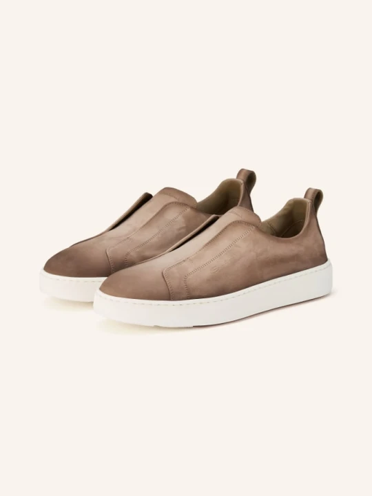 Zdjęcie produktu Santoni Sneakersy Wsuwane Victory beige