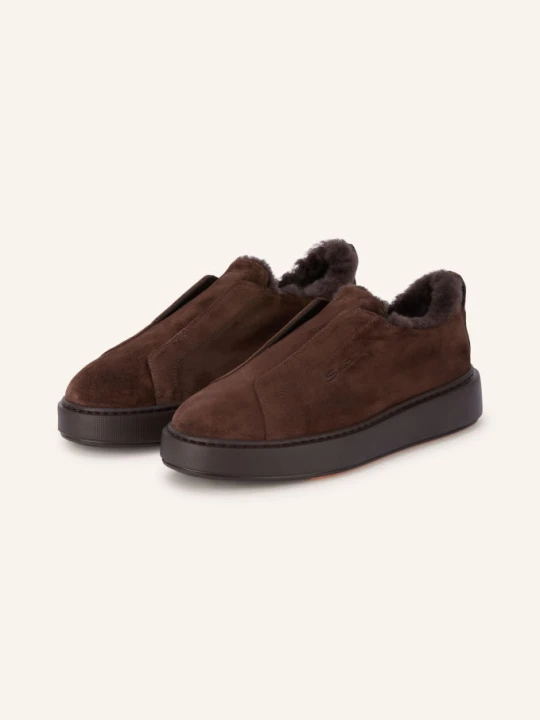 Zdjęcie produktu Santoni Sneakersy Wsuwane Victory braun CIEMNOBRĄZOWY