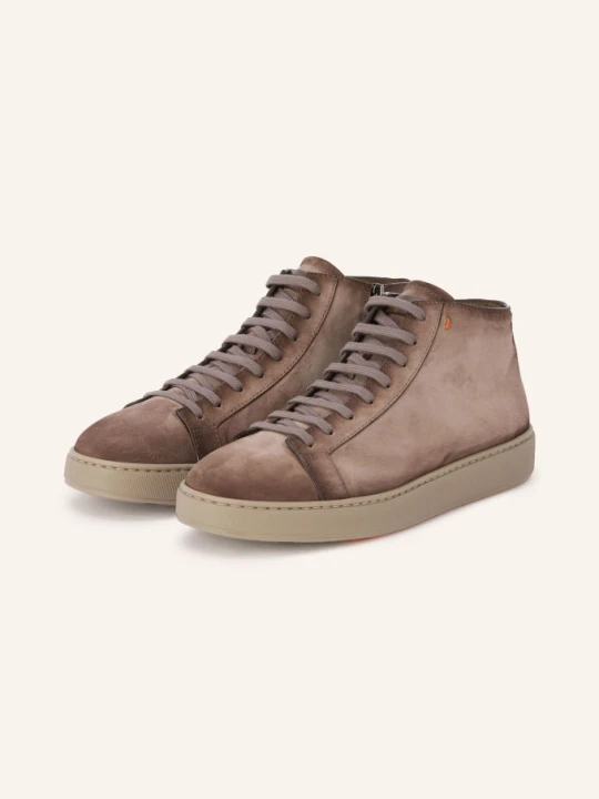 Zdjęcie produktu Santoni Sneakersy Z Wysoką Cholewką Dump beige