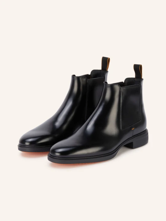 Zdjęcie produktu Santoni Sztyblety Easy schwarz CZARNY