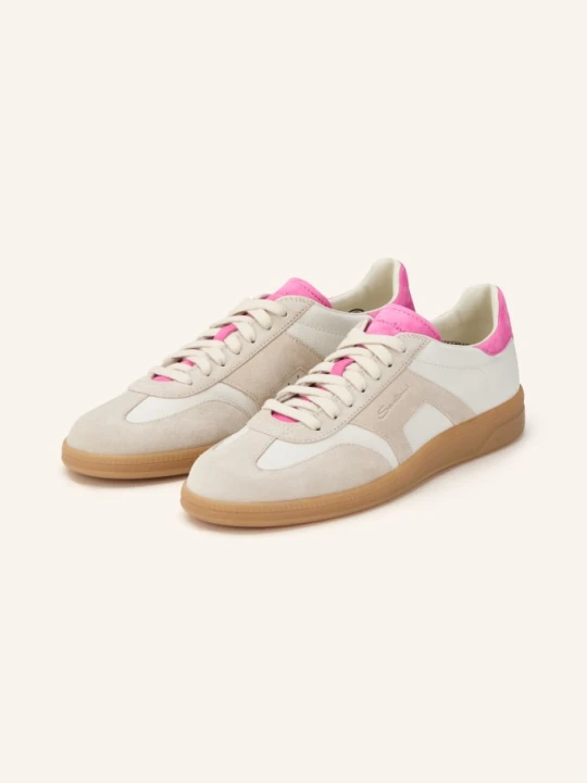 Zdjęcie produktu Santoni Trampki Olymp beige