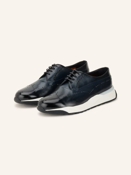 Zdjęcie produktu Santoni Trampki Zuno blau GRANATOWY