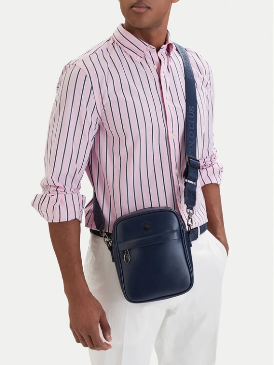 Zdjęcie produktu Saszetka Beverly Hills Polo Club CWBEO-BHPC-L-018-07 Granatowy