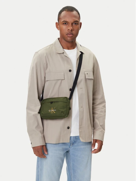 Zdjęcie produktu Saszetka Calvin Klein Bold Camera Bag LV04D3117G Zielony