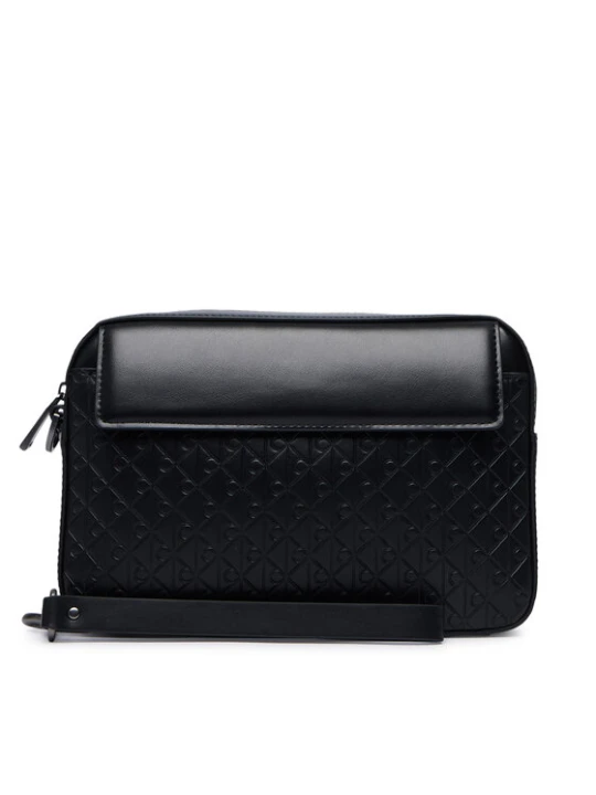Zdjęcie produktu Saszetka Calvin Klein Refined Emblem Mix Pouch W / Hand LV04D1369G Czarny
