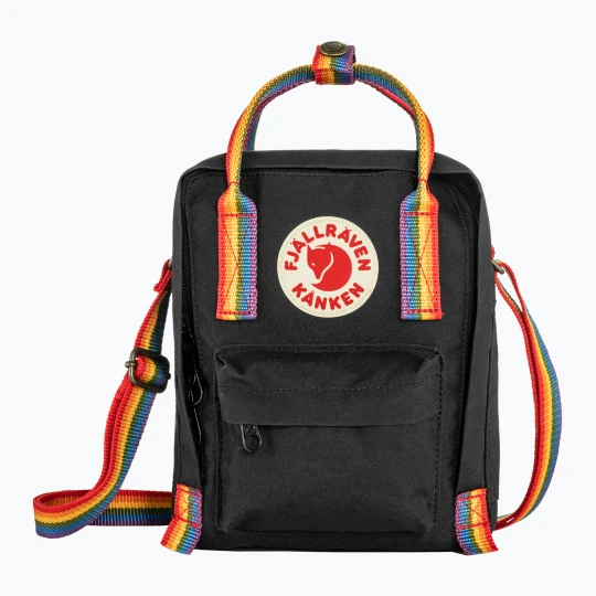 Zdjęcie produktu Saszetka Fjällräven Kanken Rainbow Sling 2, 5 l black / rainbow pattern