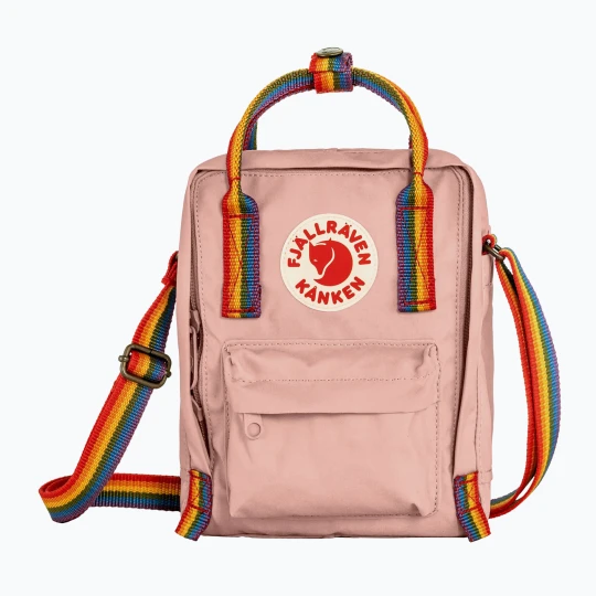 Zdjęcie produktu Saszetka Fjällräven Kanken Rainbow Sling 2, 5 l chalk rose / rainbow Różowy