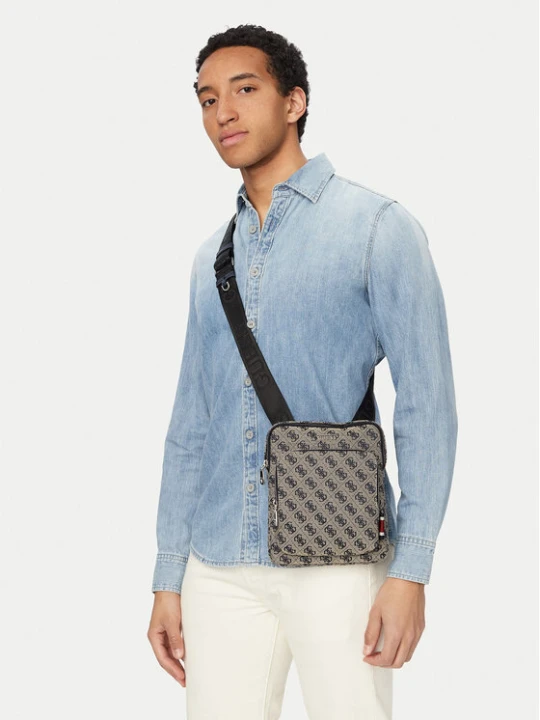 Zdjęcie produktu Saszetka Guess HMBOII P6223 Beżowy ciemny